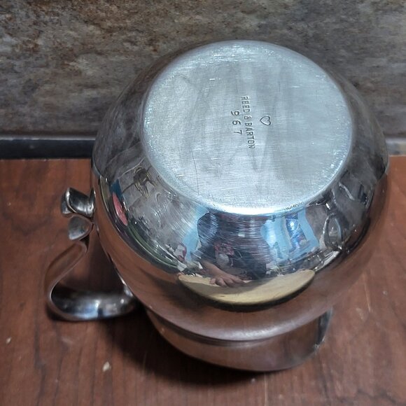Vintage Reed & Barton 967 Creamer Pitcher Silverplate - Picture 11 of 11